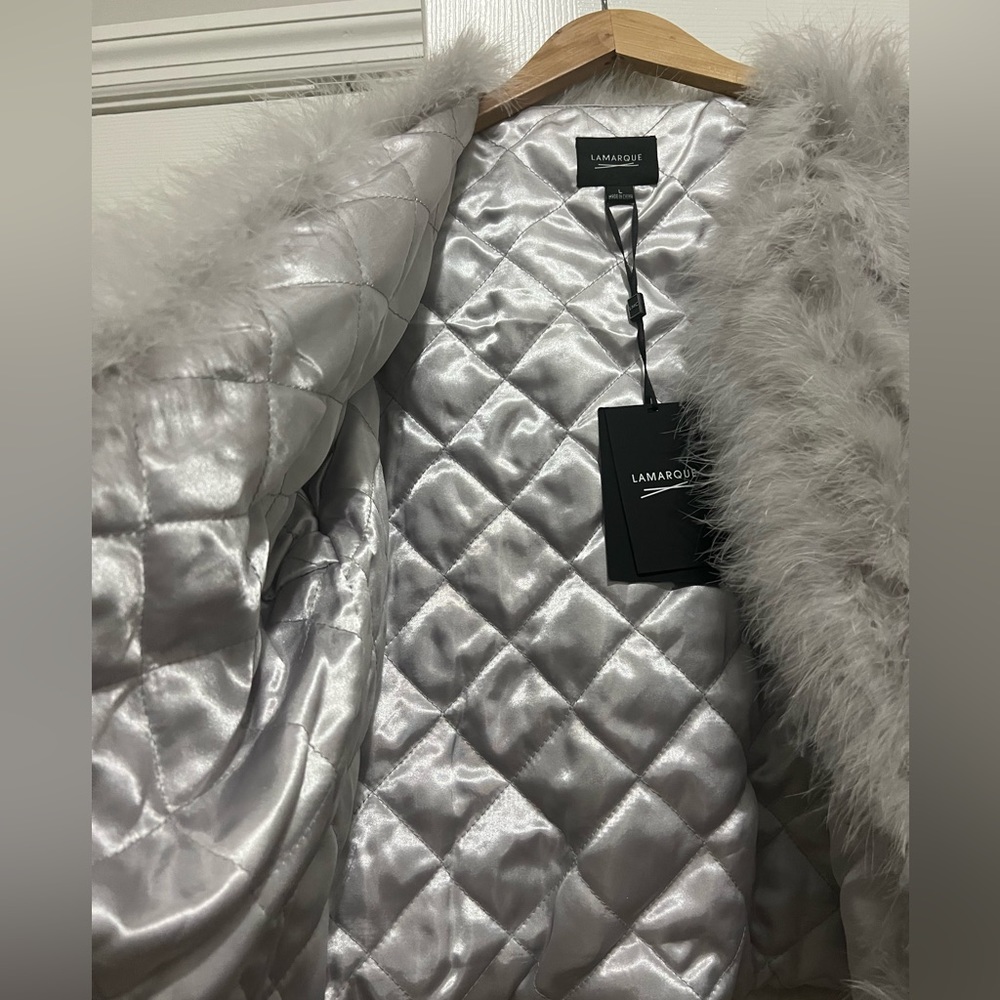 Feather jacket - Picture 2 of 4